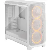 Fractal Design FD-C-MES3X-06 Full Tower PC-behuizing Wit Stoffilter, Zijvenster