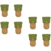 Fackelmann Set van 8 kurken doppen Zero Serie