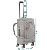Normani Trolley 'Namie' grijs gemêleerd