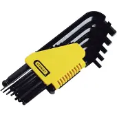 Stanley - Inbussleutel Set - 12-Delig - Met Kogelkop - Calibrated