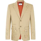 Philipp Plein Blazer Gigolo Fit Paint Splash Painted