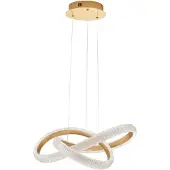Nova Luce Hanglamp Medora krul goud 52,5cm
