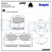 Delphi LP2073 Remblokken