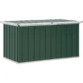 vidaXL Tuinbox Groen 129x67x65 cm