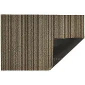 Chilewich deurmat 46x71cm Skinny Stripe mushroom