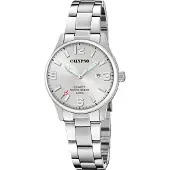 Calypso Kwartshorloge Basic Horloge, dameshorloge, stalen band, analoog, dag