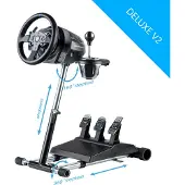 Wheel Stand Pro - standaard voor stuurwiel en pedalen voor Thrustmaster T300 / TX / T-GT / T248 - zwart