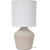 Lucide FILIZ - Tafellamp - Ø 16 cm - 1xE14 - Beige - Essential