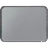 Nobo slimline whiteboard magnetisch gelakt staal 28 x 22 cm zilver