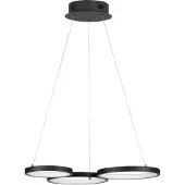 Lyora Moderne hanglamp Magnus zwart 55cm