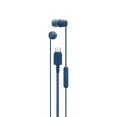 Sony IER-EX15C – In-ear USB-C oordopjes met microfoon - Blauw