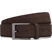 BOSS Riem van echt rundleer model 'ELLOY'