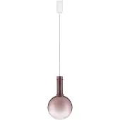 Nova Luce Hanglamp Nostos bruin glas