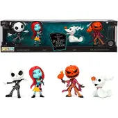Jada Toys - The Nightmare Before Christmas, set van 4 stuks, verzamelfiguur uit de popcultuur, 6,5 cm
