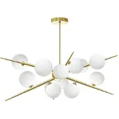 Toolight Hanglamp Goud APP998-12CP