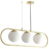 Toolight Plafondlamp Glamour Goud APP915-3CP