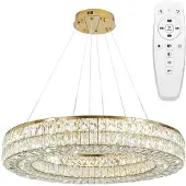 Toolight Hanglamp Led App1568-cp Gold 60cm