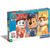 Clementoni - Puzzel - 104 Stukjes - Paw Patrol - Puzzel Voor Kinderen - Supercolor
