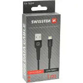 Swissten USB naar Lightning Oplaadkabel 2A 1m