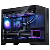 Phanteks Mini-tower Behuizing, PC-behuizing, Gaming-behuizing Zwart
