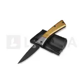 Benchmade Successor 315BK-01, Black Cerakote M390, Burnt Brass, Ash Gray, Aluminium, zakmes