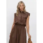 Ibana Blouse zonder mouw 302630071 tanai