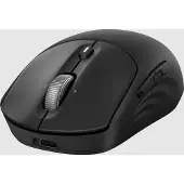 HP Draadloze oplaadbare muis 705, geschikt voor zowel rechtshandigen als linkshandigen, Bluetooth + USB Type-A, 6000 DPI, zwart