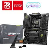 MSI MAG B850 TOMAHAWK WIFI Moederbord Socket AMD AM5 Vormfactor ATX Moederbord chipset AMD B850