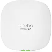 HP HPE Aruba Networking Instant On Binnenaccesspoint Wi-Fi 6 4x4 (RW) AP25, 2,4 GHz, 5 GHz, 4800 Mbit/s, OWE, WPA2, WPA3, 2500 Mbit/s