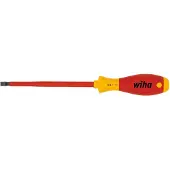 Wiha 320N055175 Schroevendraaier SoftFinish electric sleufkop 5.5 mm x 175 mm - 00827
