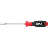 Wiha Zeskantdopsleutel | SW 10 mm | klinglengte 125 mm | totale lengte 243 mm | meercomponentengreep | 1 stuk - 01026 01026