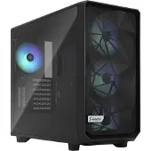 Fractal Design Meshify 2 RGB Midi-tower PC-behuizing Zwart Geïntegreerde verlichting