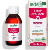 Herbalgem - Verzachtende keeldrank - Biologisch - 150 ml