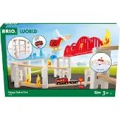 BRIO World Treinset - 73 Onderdelen - MEGA Spiraalset 36114 - - OneSize - Treinen