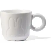 HEMA Theemok 280ml aardewerk wit nijntje