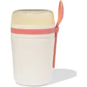 HEMA Yoghurtbeker to go 420ml beige (beige)