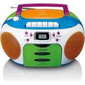 Lenco Draagbare radio met CD en cassette Kids Multi Colour - SCD-971