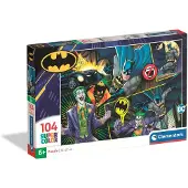 Clementoni - Kinderpuzzel - 104 Stukjes - Batman - Puzzel Vanaf 6 Jaar