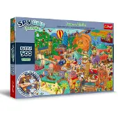 Trefl legpuzzel Spy Guy Lost Items Europe 500 stukjes karton.