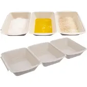 Orion - Set van 3 Bakcontainers - 1,5L - Beige - Stapelbaar - Geschikt voor Magnetron en Vaatwasser