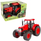 Askato Boerderij Traktor Speelgoed - Rood, Licht & Geluid