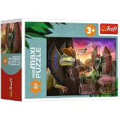 Trefl Mini Maxi Dino-puzzel 20-delig - Ontdek de wereld van dinosaurussen
