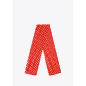 WITTCHEN - Sjaal - Polka Dots - Rood en Wit - Polyester