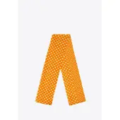 WITTCHEN - Damessjaal - Polkadots - Oranje en Wit - Polyester