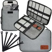 Mona Reisorganizer voor kabels en accessoires - Grijs