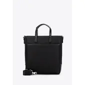 WITTCHEN - 13'' Laptoptas - Eco-leer - Zwart - Verstelbare Schouderband