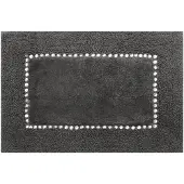 MDM Chic Badmat 50x70 cm - Zacht Katoen, Staalgrijs