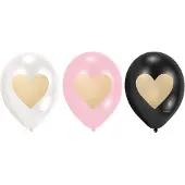 Amscan - 6 Latex Balloons Everyday Love