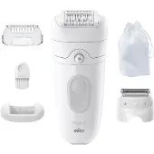 Braun Silk·épil 5 - Epilator met Ladyshave opzetstuk - type 5-041 - Wit/Grijs