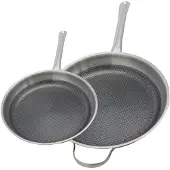 Elo Set roestvrijstalen kookpannen Elo Relief Solution 24 cm en 32 cm